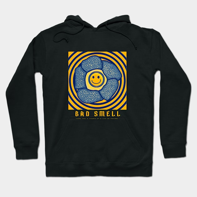 BAD SMELL BAND MERCHANDISE Hoodie by Ancient Design